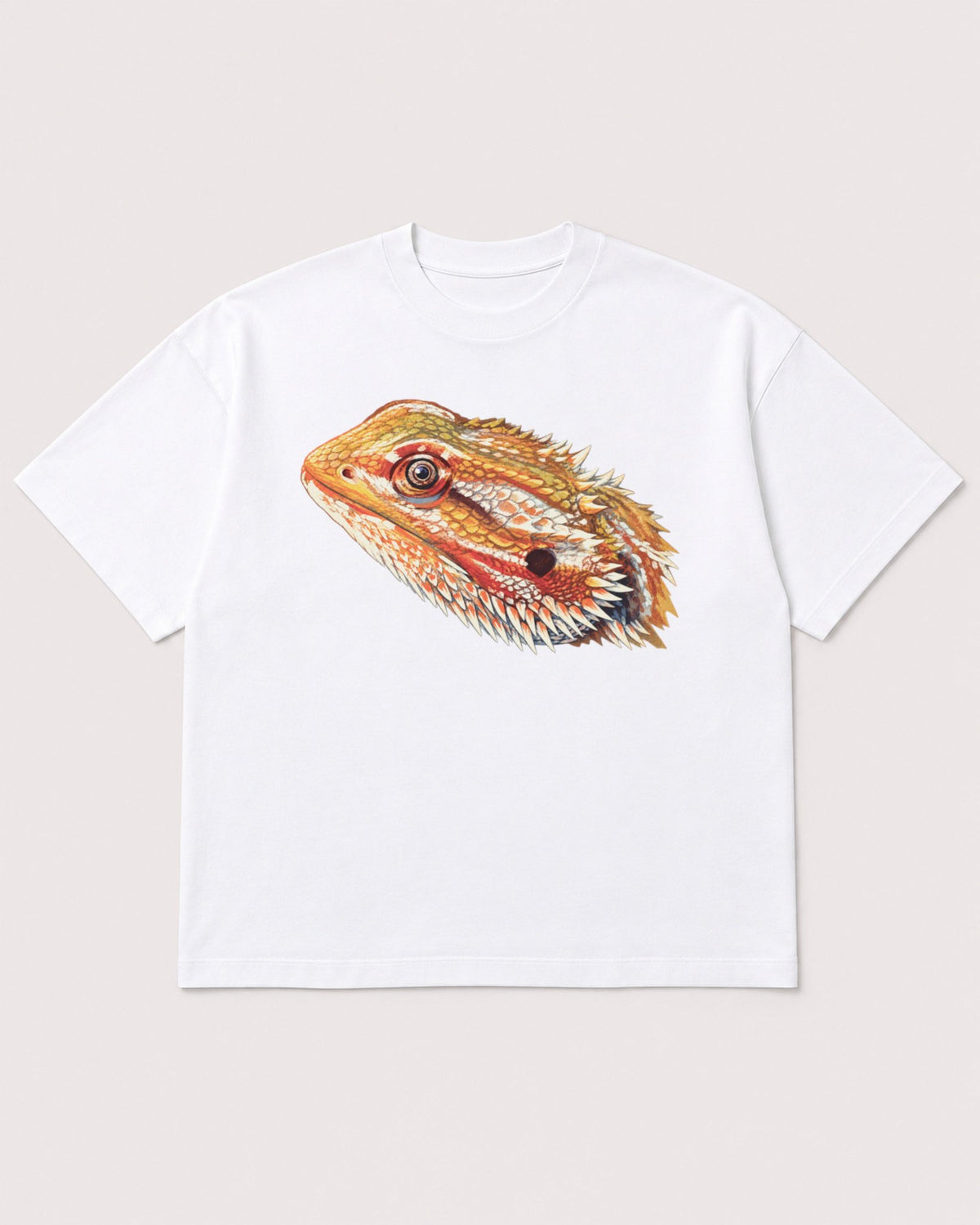 Mockup Boxy Heavyweight Tee White product