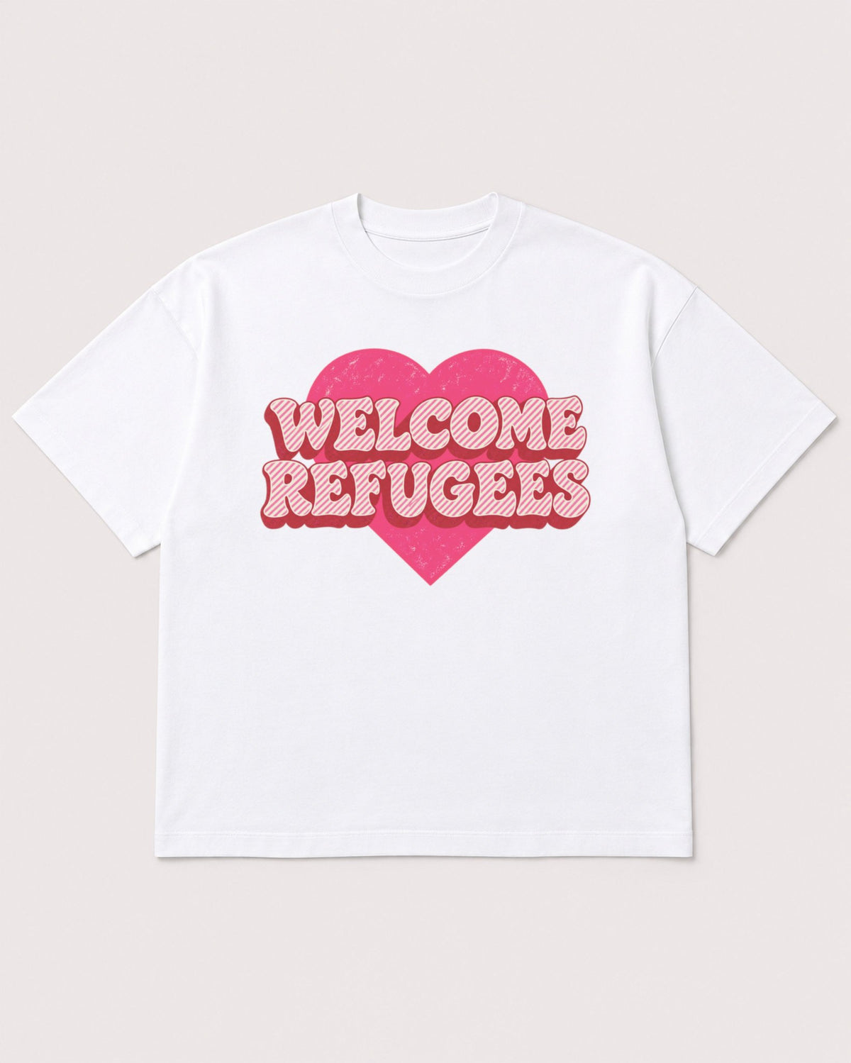 Mockup Boxy Heavyweight Tee White product