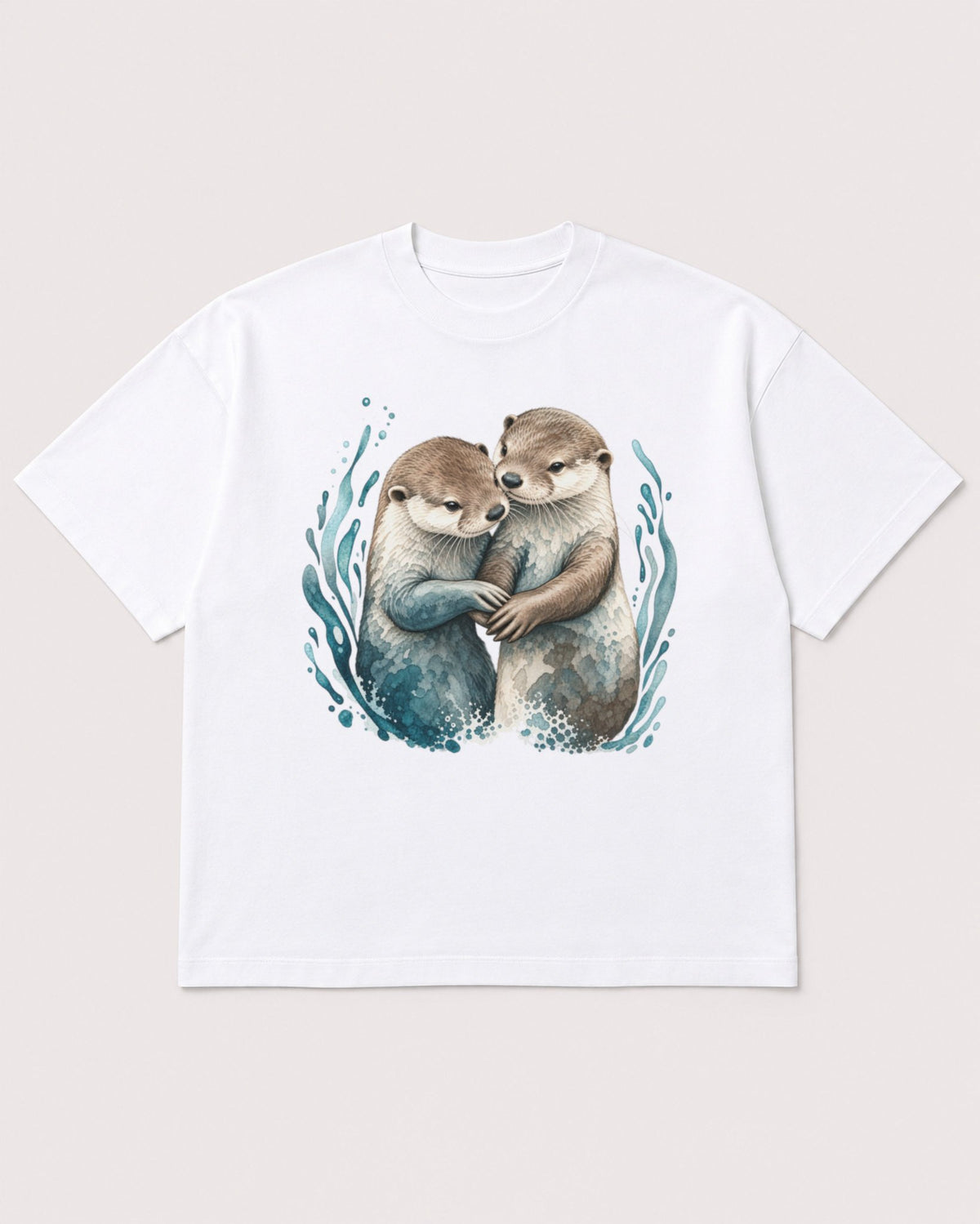 Mockup Boxy Heavyweight Tee White product