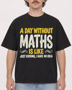 Mockup Boxy Heavyweight Tee Black male close-up 09