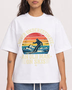 Mockup Boxy Heavyweight Tee White female close-up 06