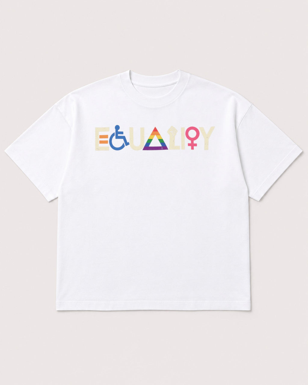 Mockup Boxy Heavyweight Tee White product