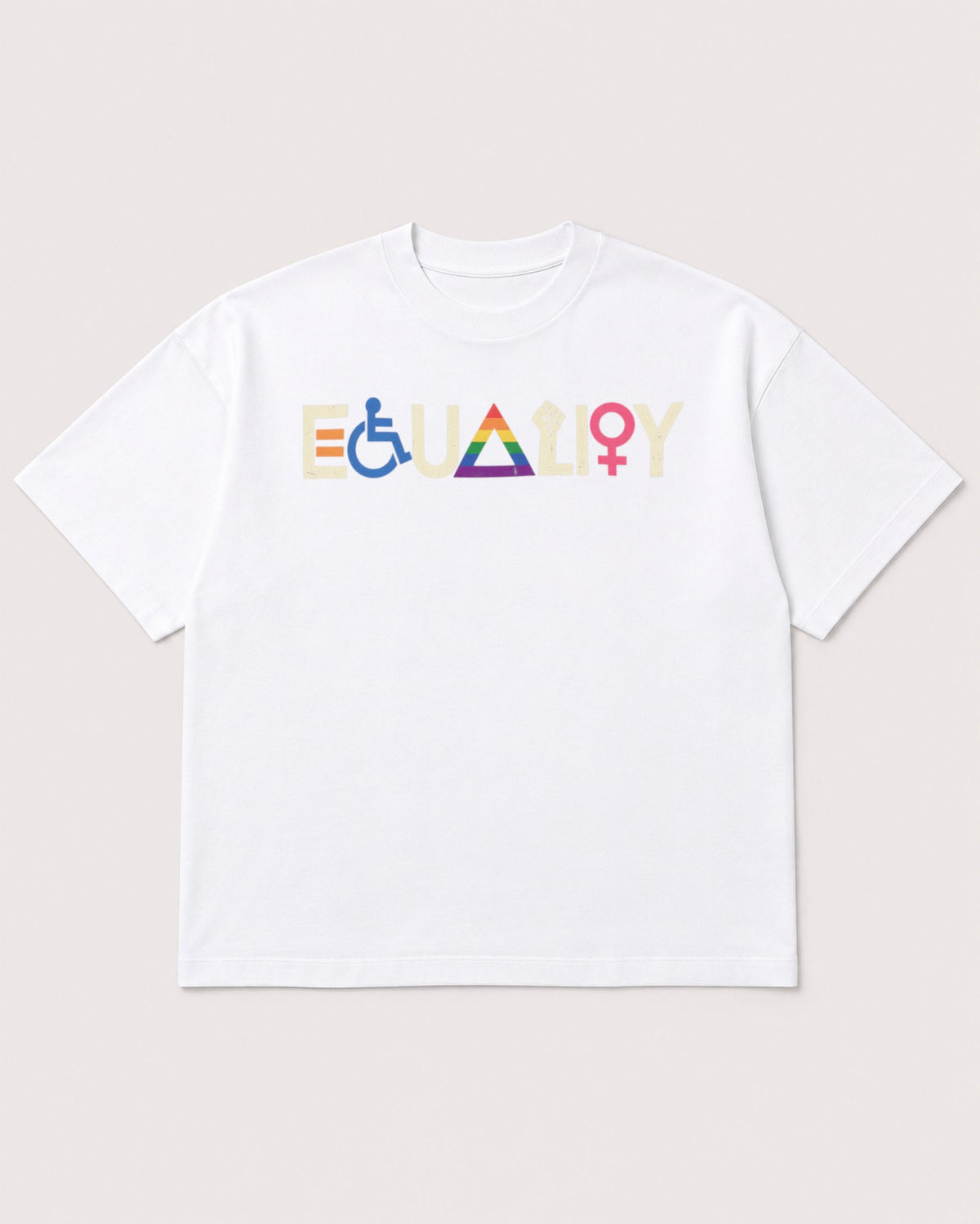 Mockup Boxy Heavyweight Tee White product