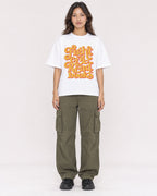 Mockup Boxy Heavyweight Tee White female full-body 02