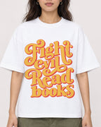 Mockup Boxy Heavyweight Tee White female close-up 02