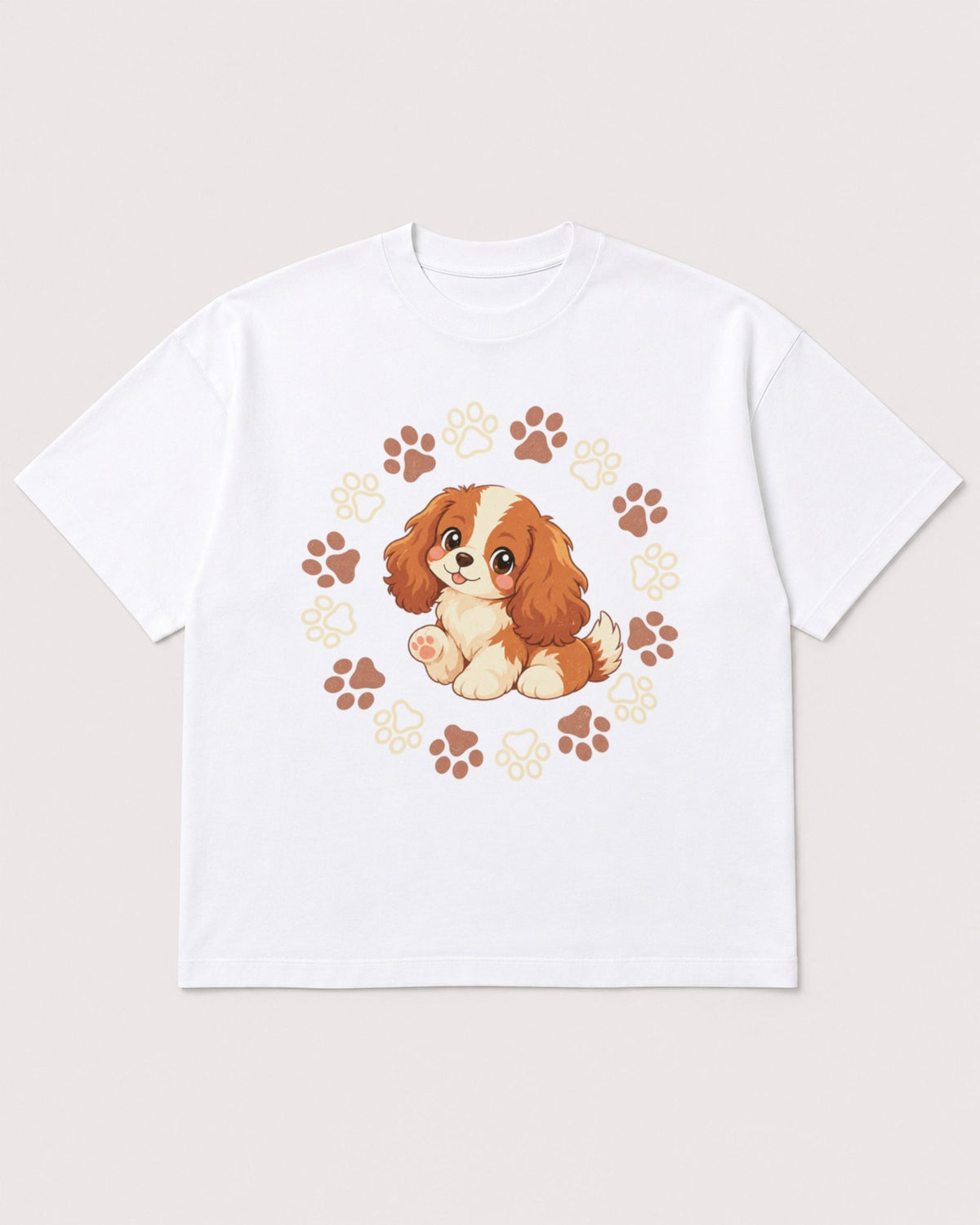 Mockup Boxy Heavyweight Tee White product