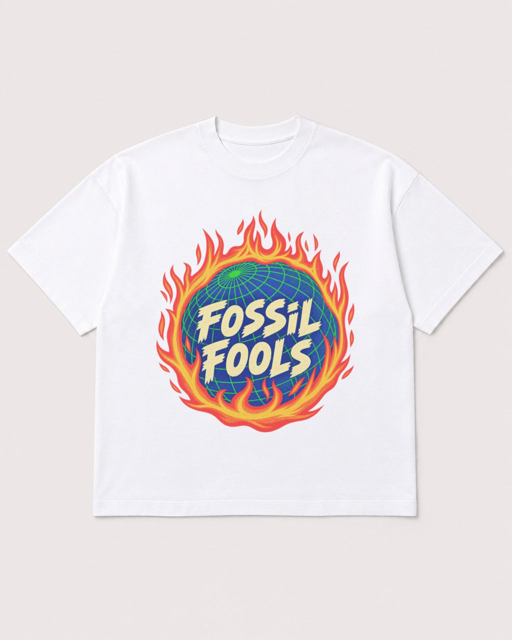 Mockup Boxy Heavyweight Tee White product