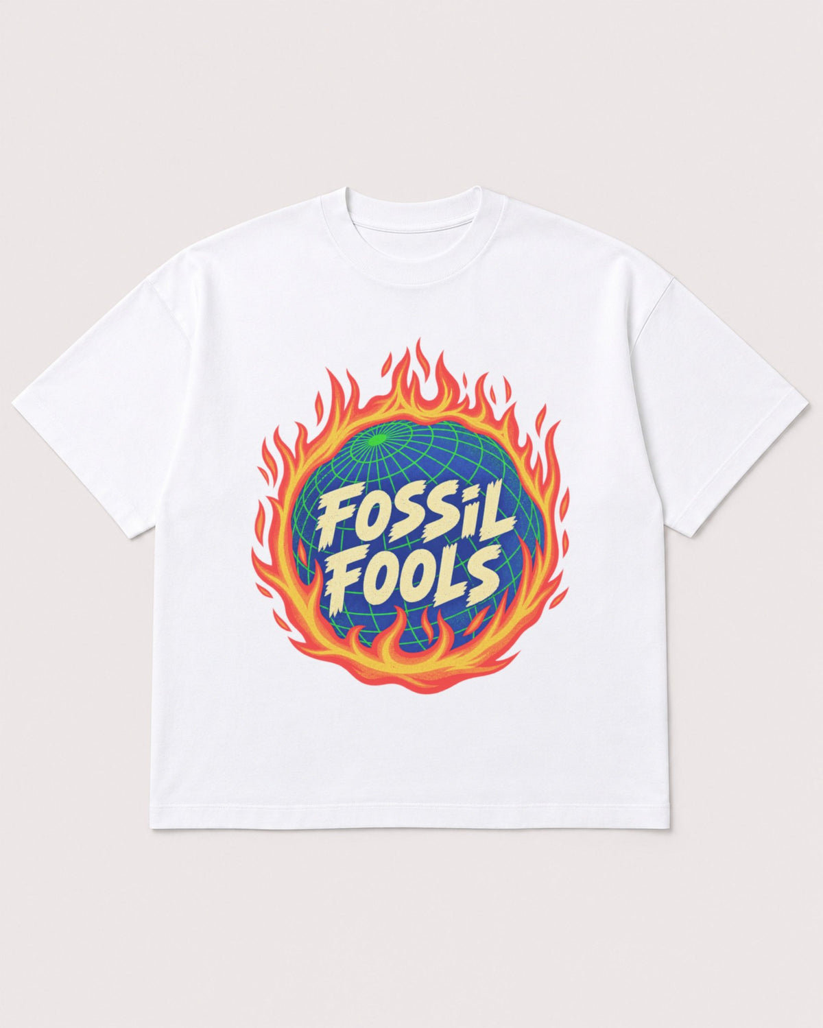Mockup Boxy Heavyweight Tee White product