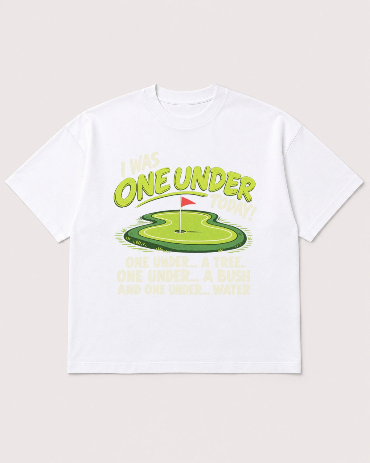 Mockup Boxy Heavyweight Tee White product