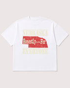 Mockup Boxy Heavyweight Tee White product