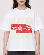 Mockup Boxy Heavyweight Tee White female close-up 03