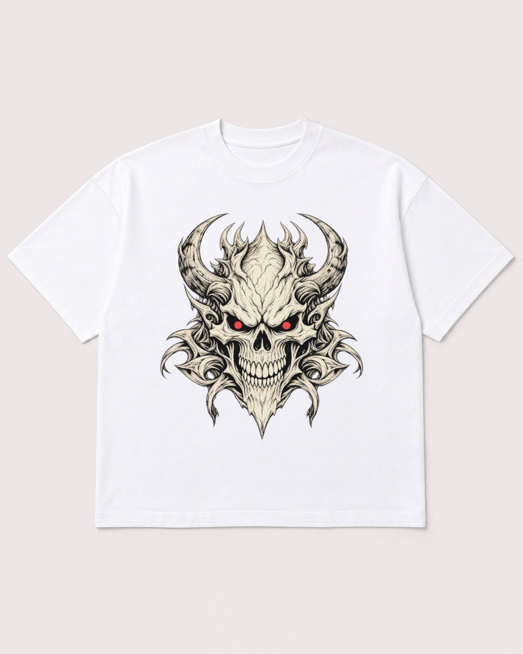 Mockup Boxy Heavyweight Tee White product