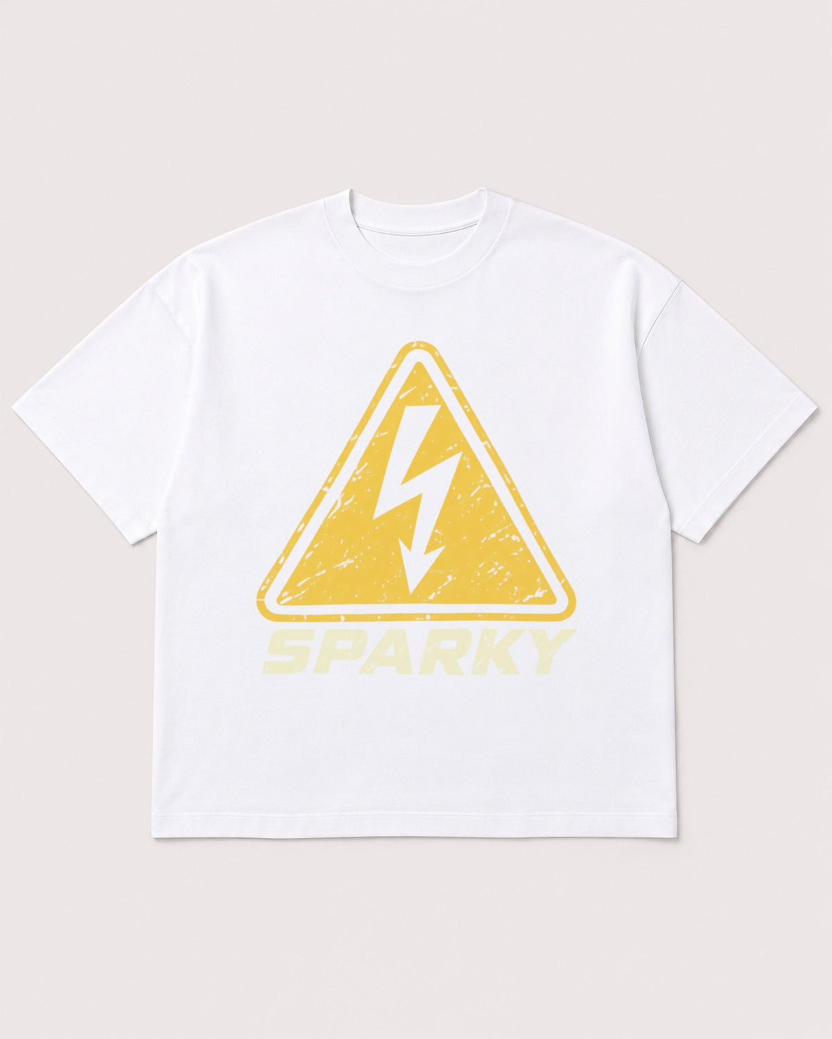 Mockup Boxy Heavyweight Tee White product