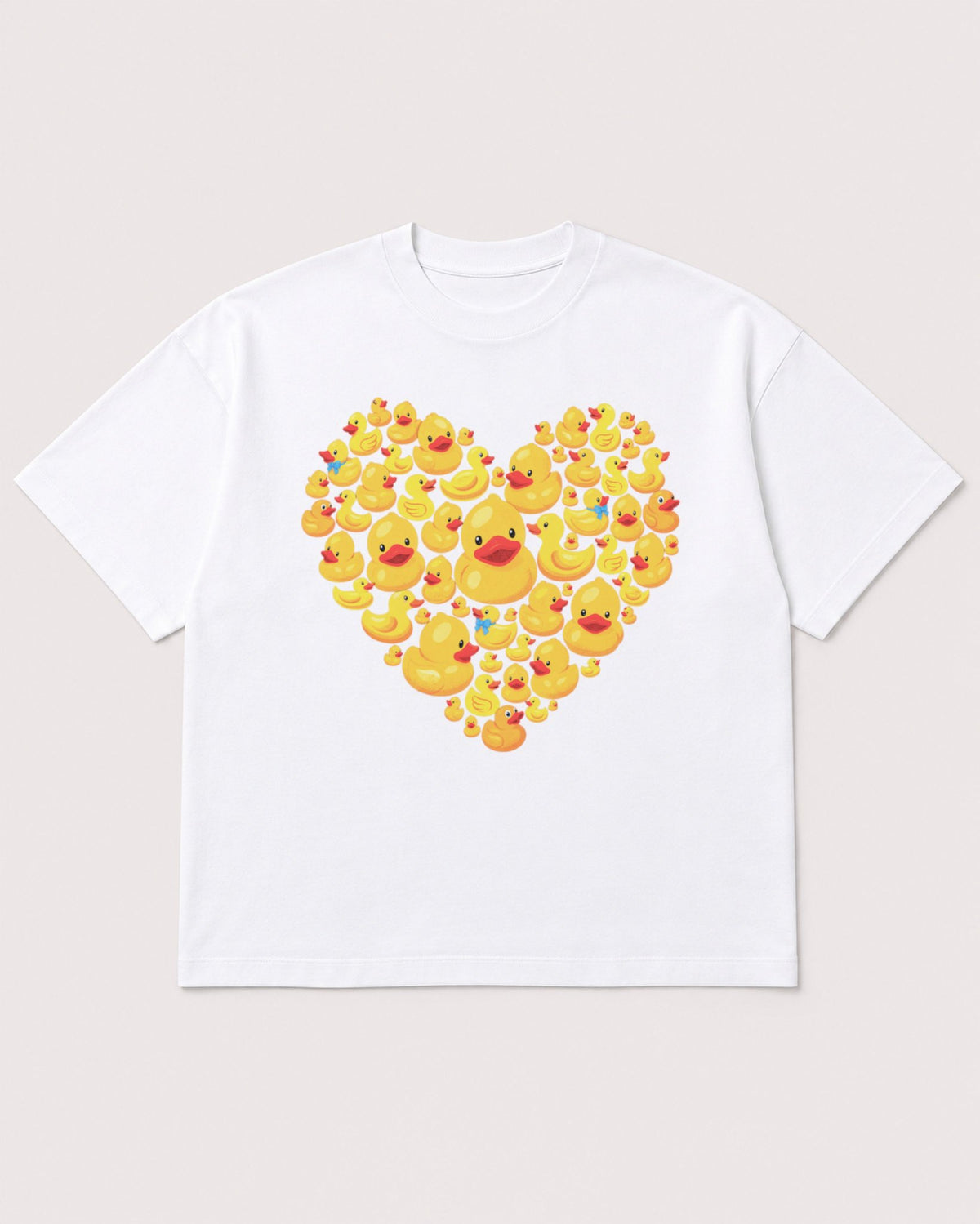 Mockup Boxy Heavyweight Tee White product