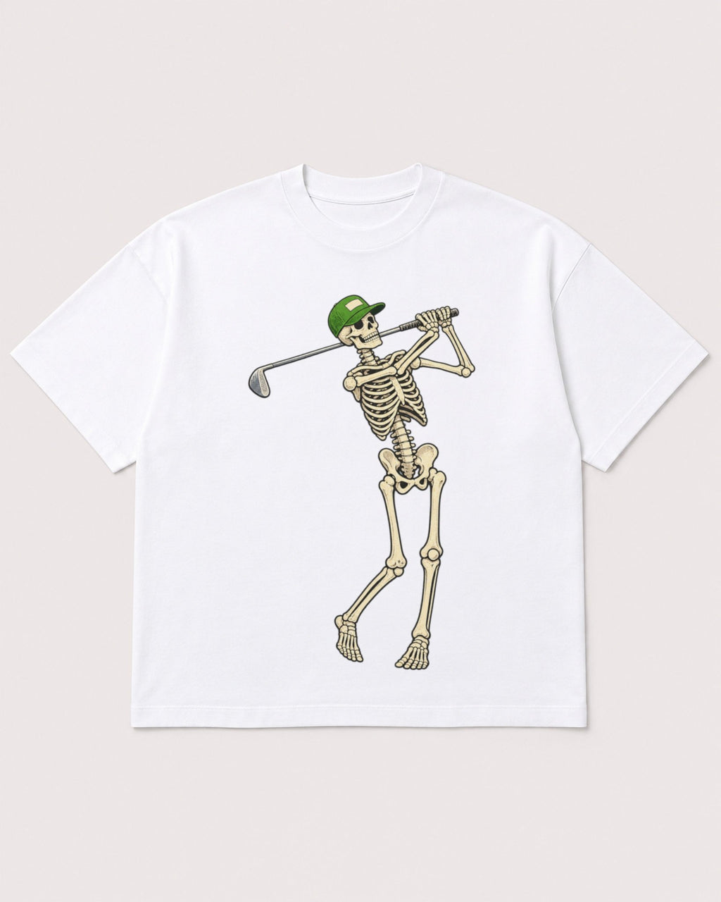 Mockup Boxy Heavyweight Tee White product