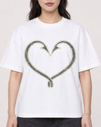 Mockup Boxy Heavyweight Tee White female close-up 03