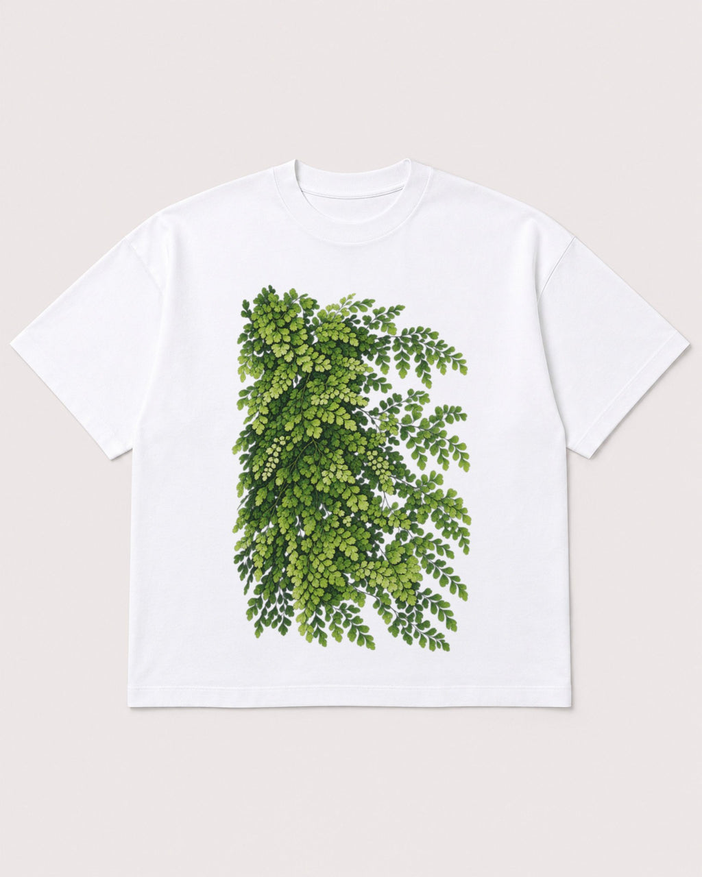 Mockup Boxy Heavyweight Tee White product