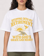 Mockup Boxy Heavyweight Tee White female close-up 07