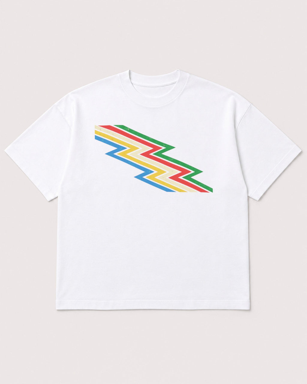 Mockup Boxy Heavyweight Tee White product