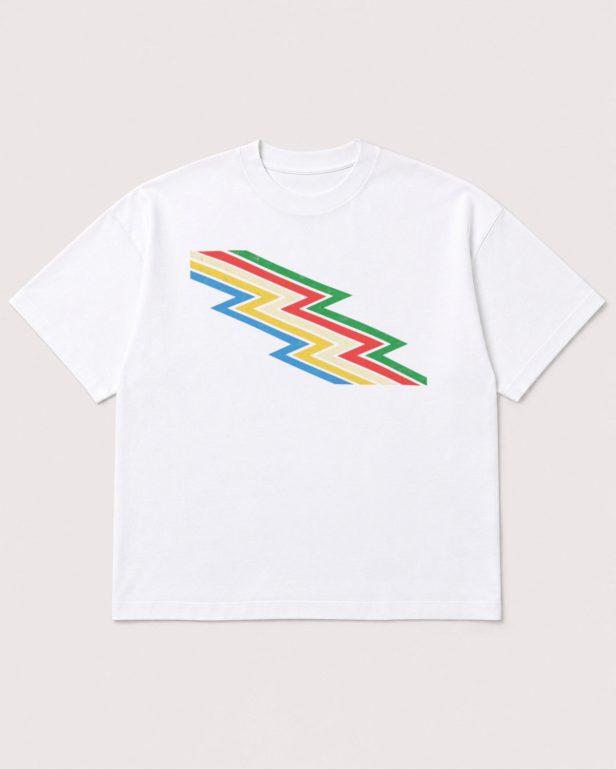 Mockup Boxy Heavyweight Tee White product