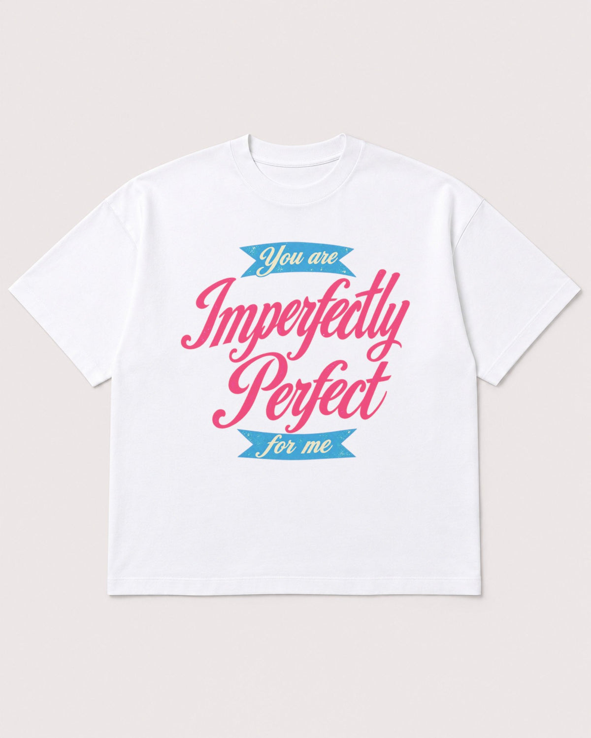 Mockup Boxy Heavyweight Tee White product