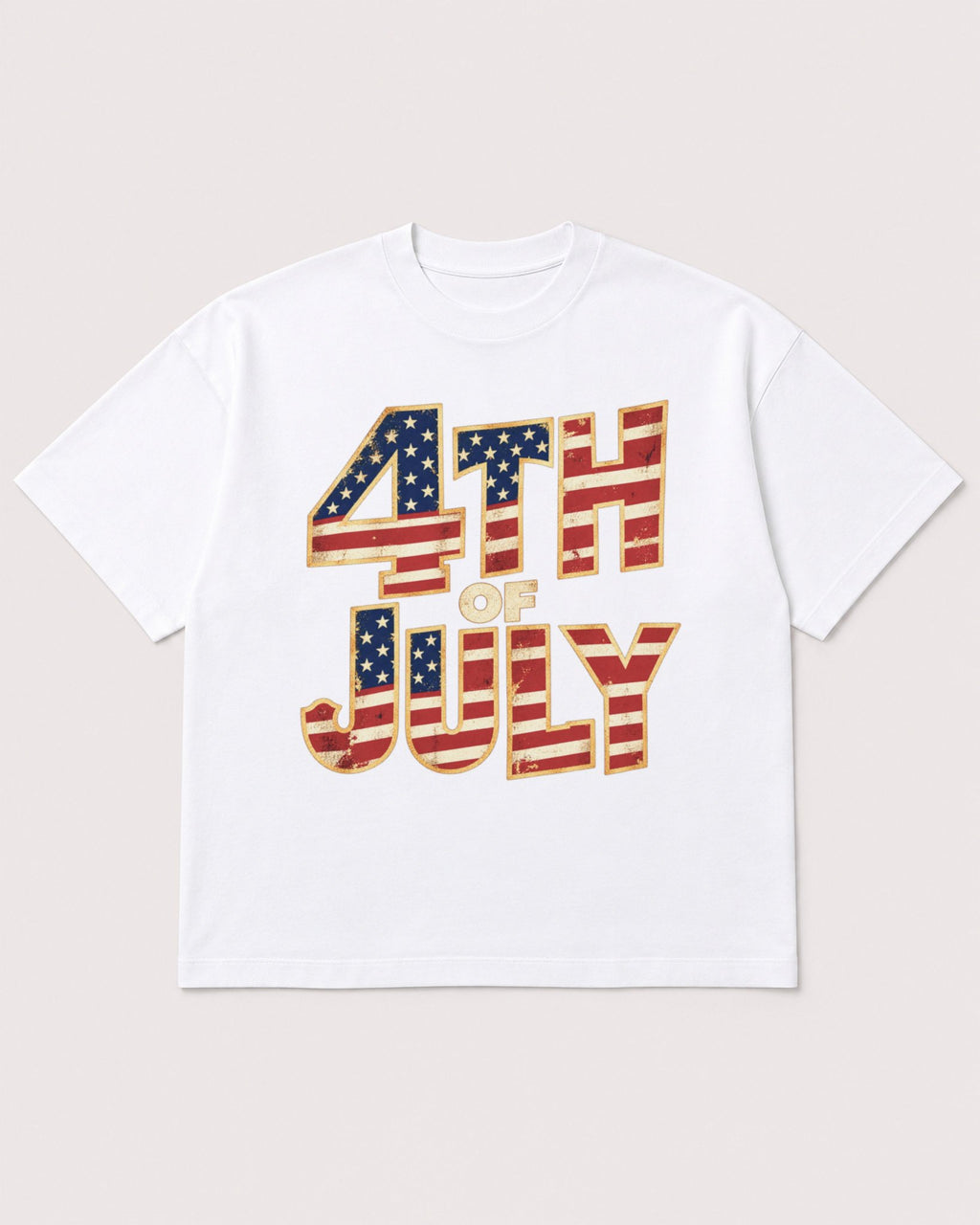 Mockup Boxy Heavyweight Tee White product