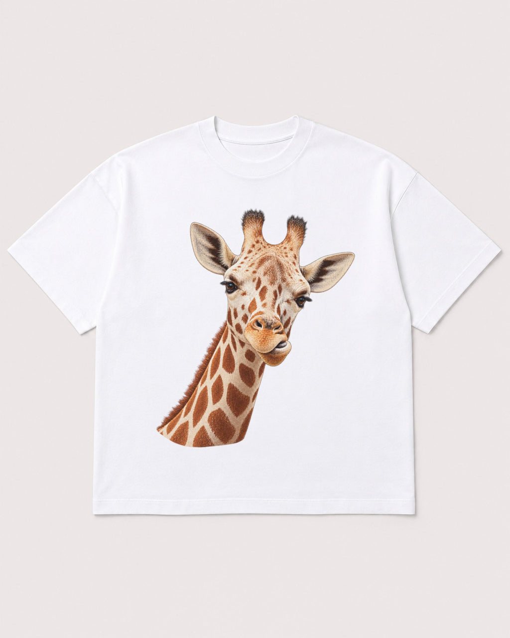 Mockup Boxy Heavyweight Tee White product