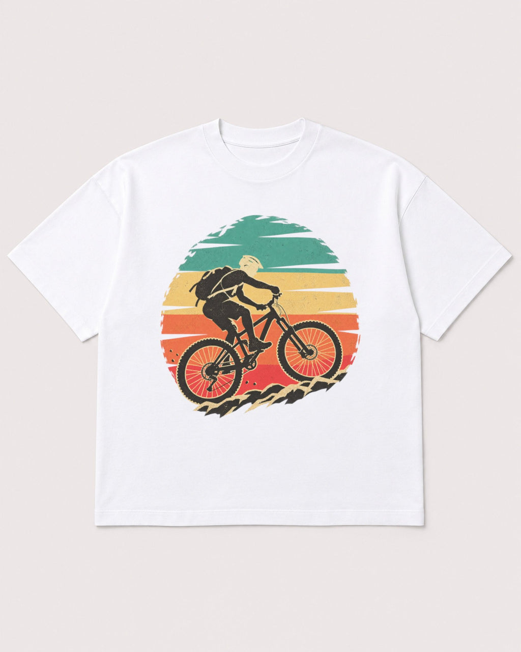 Mockup Boxy Heavyweight Tee White product