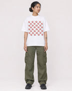 Mockup Boxy Heavyweight Tee White female full-body 12