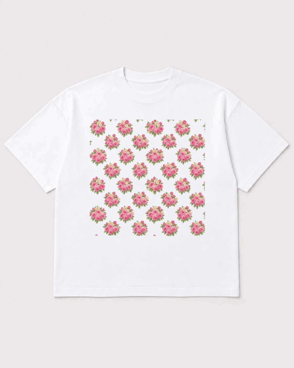 Mockup Boxy Heavyweight Tee White product