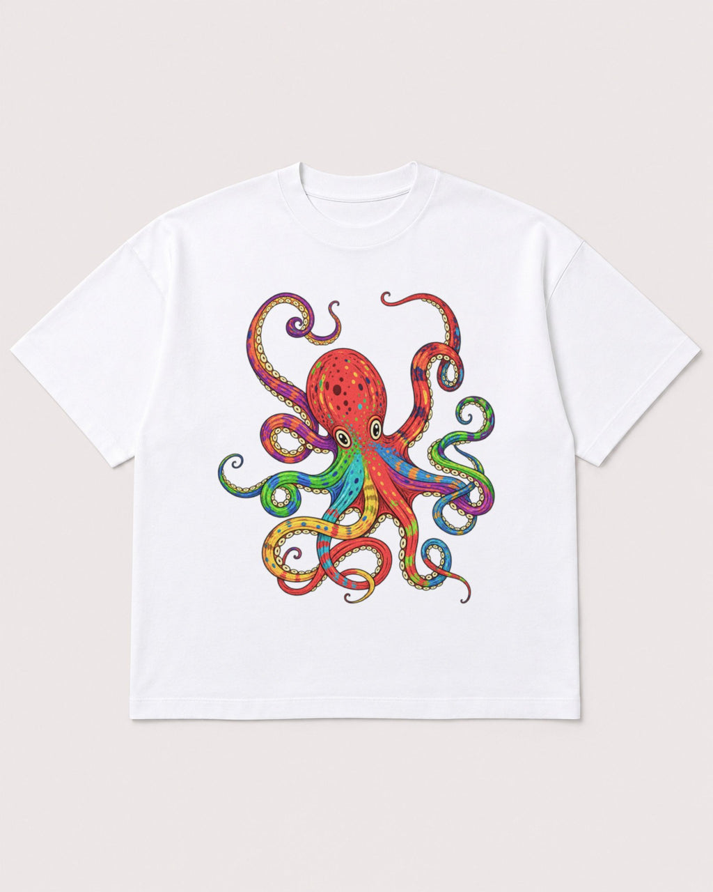 Mockup Boxy Heavyweight Tee White product