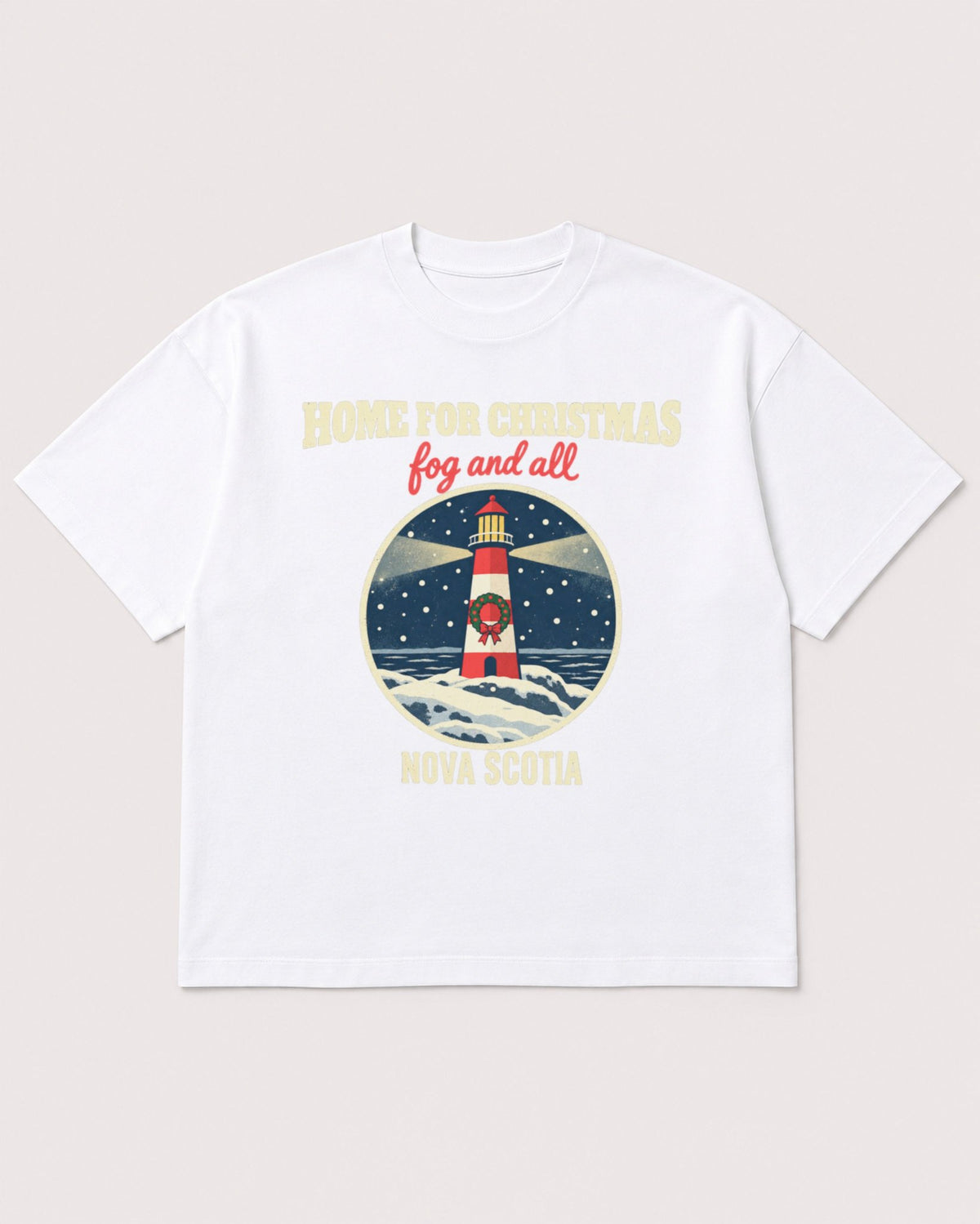 Mockup Boxy Heavyweight Tee White product