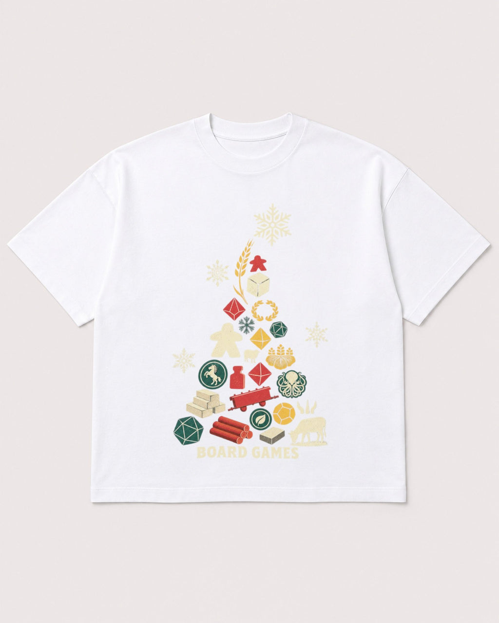 Mockup Boxy Heavyweight Tee White product
