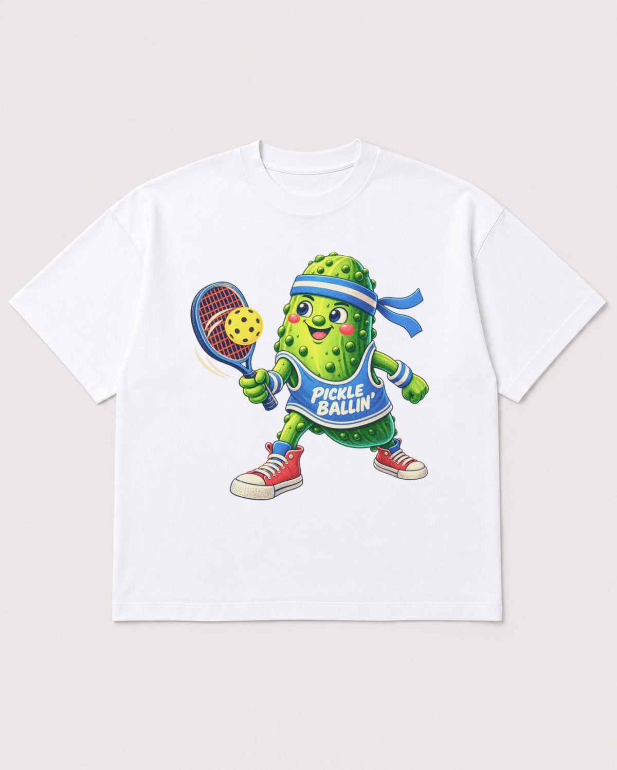Mockup Boxy Heavyweight Tee White product