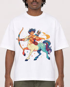 Mockup Boxy Heavyweight Tee White male close-up 04