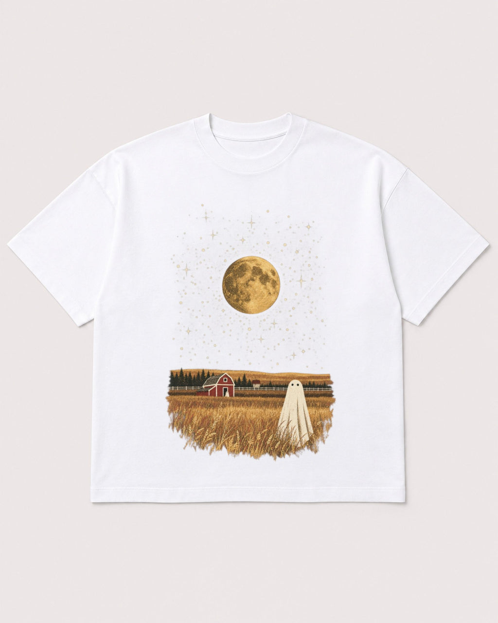 Mockup Boxy Heavyweight Tee White product
