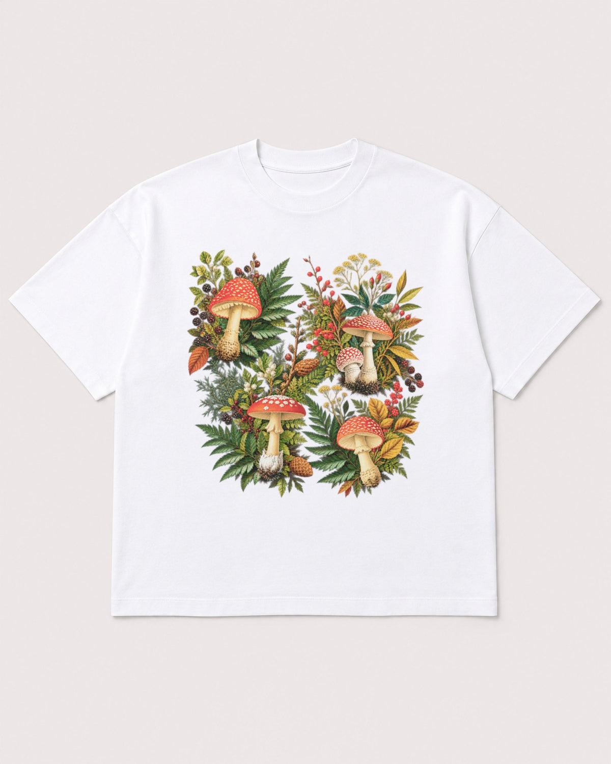 Mockup Boxy Heavyweight Tee White product