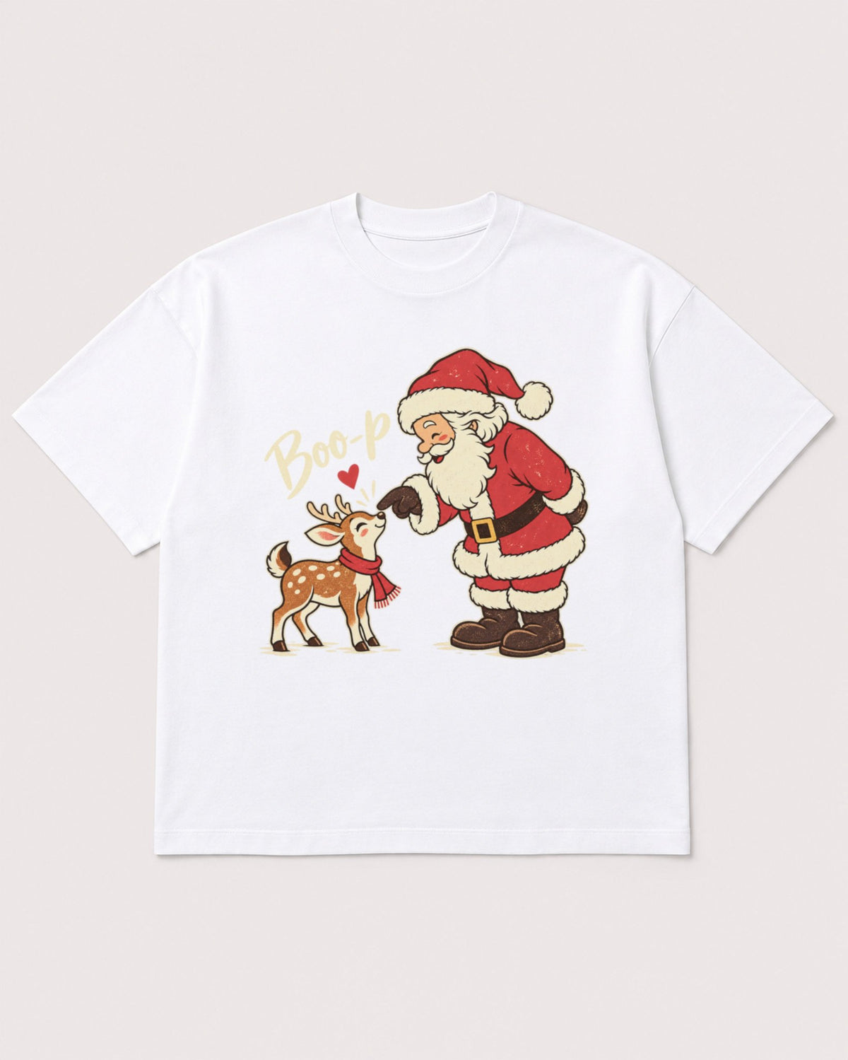 Mockup Boxy Heavyweight Tee White product