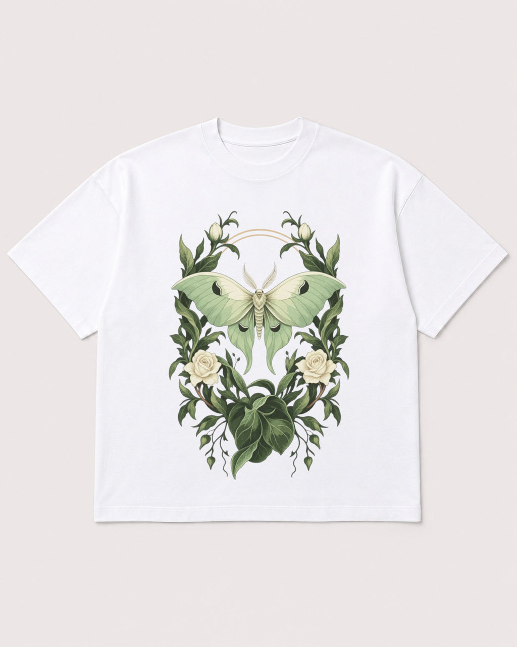 Mockup Boxy Heavyweight Tee White product