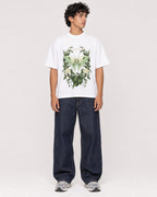 Mockup Boxy Heavyweight Tee White male full-body 26