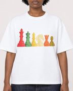 Mockup Boxy Heavyweight Tee White female close-up 14