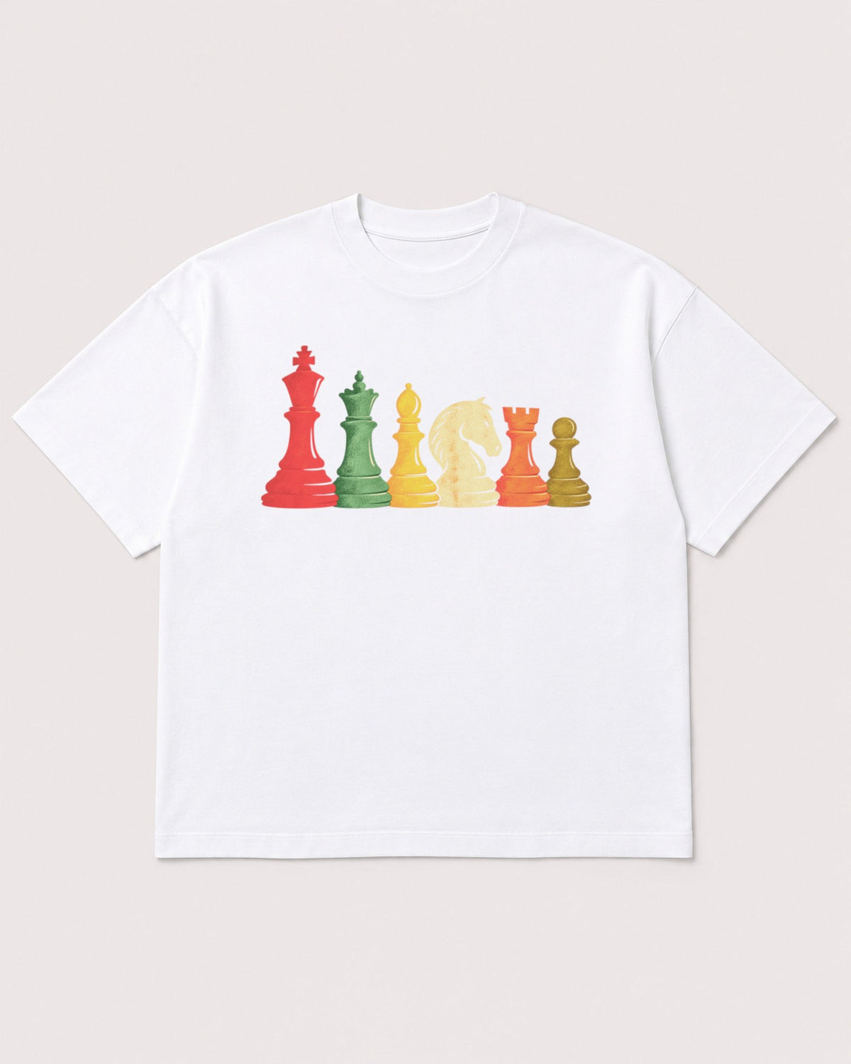 Mockup Boxy Heavyweight Tee White product