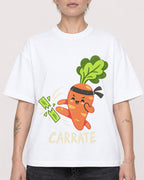 Mockup Boxy Heavyweight Tee White female close-up 48