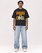 Mockup Boxy Heavyweight Tee Black male full-body 05
