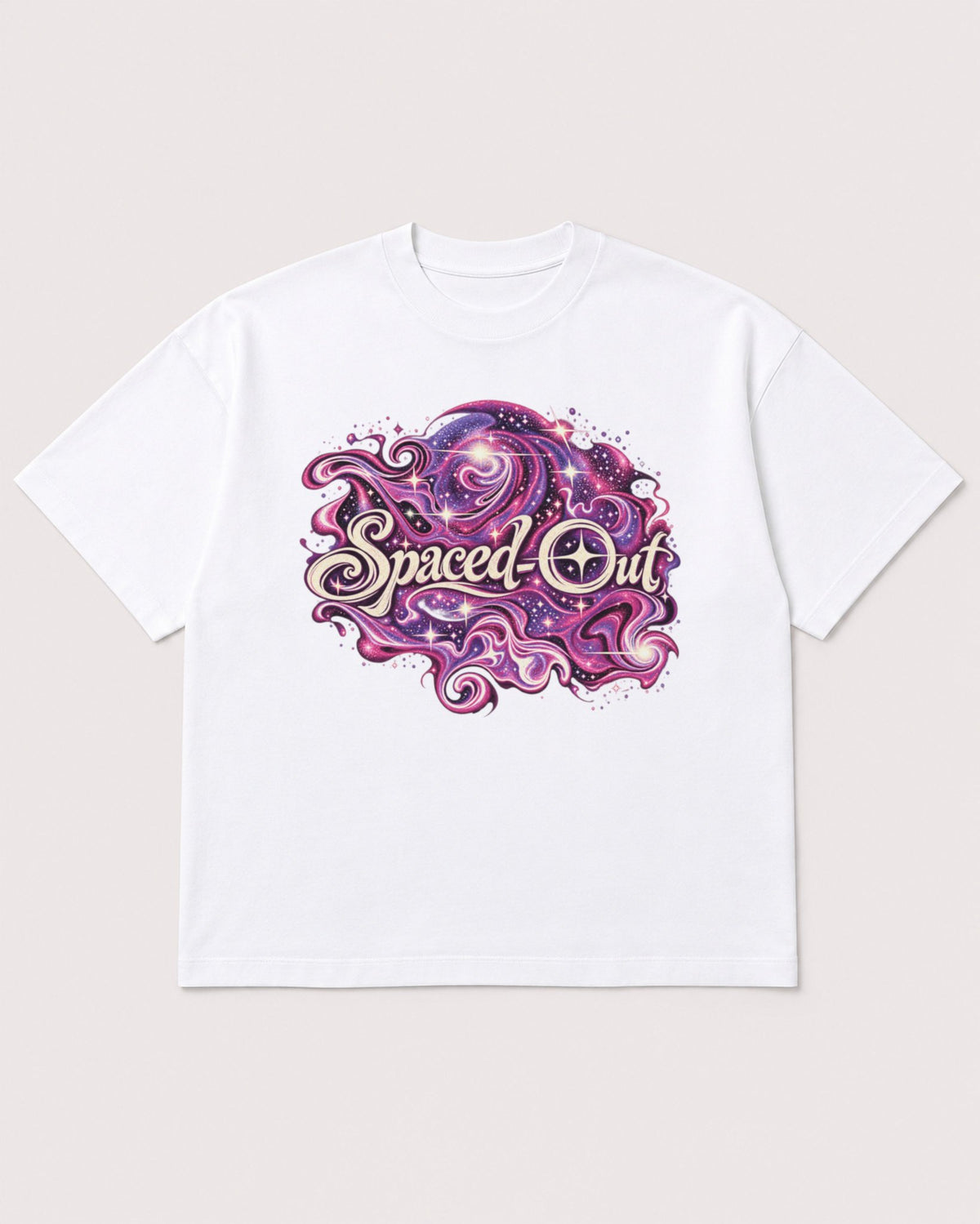 Mockup Boxy Heavyweight Tee White product