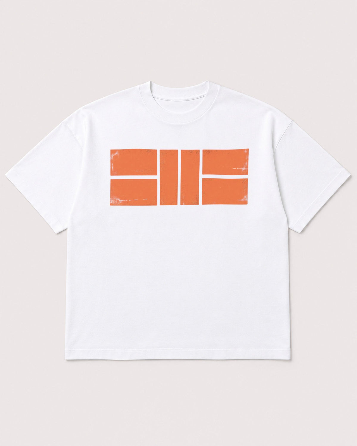 Mockup Boxy Heavyweight Tee White product