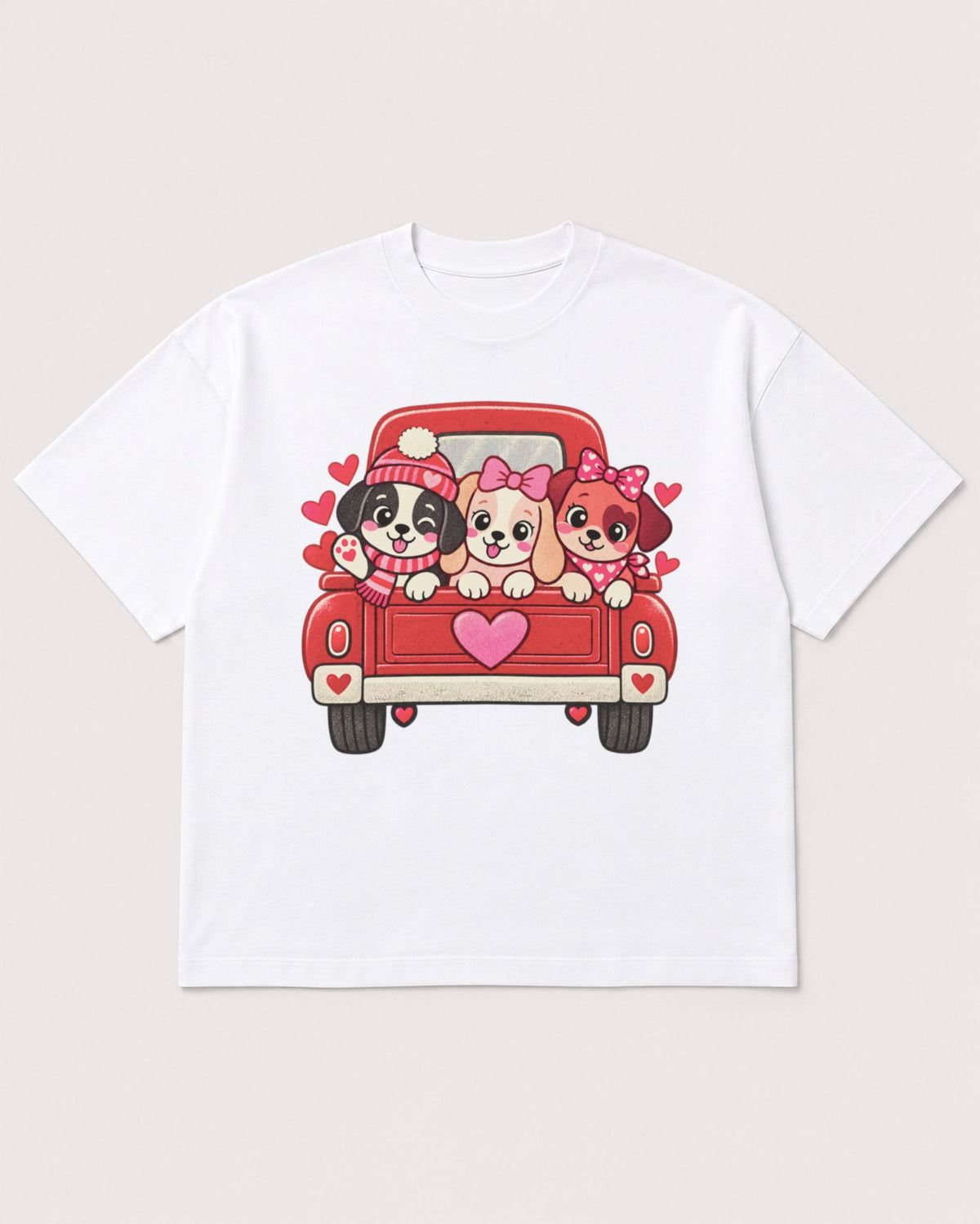 Mockup Boxy Heavyweight Tee White product