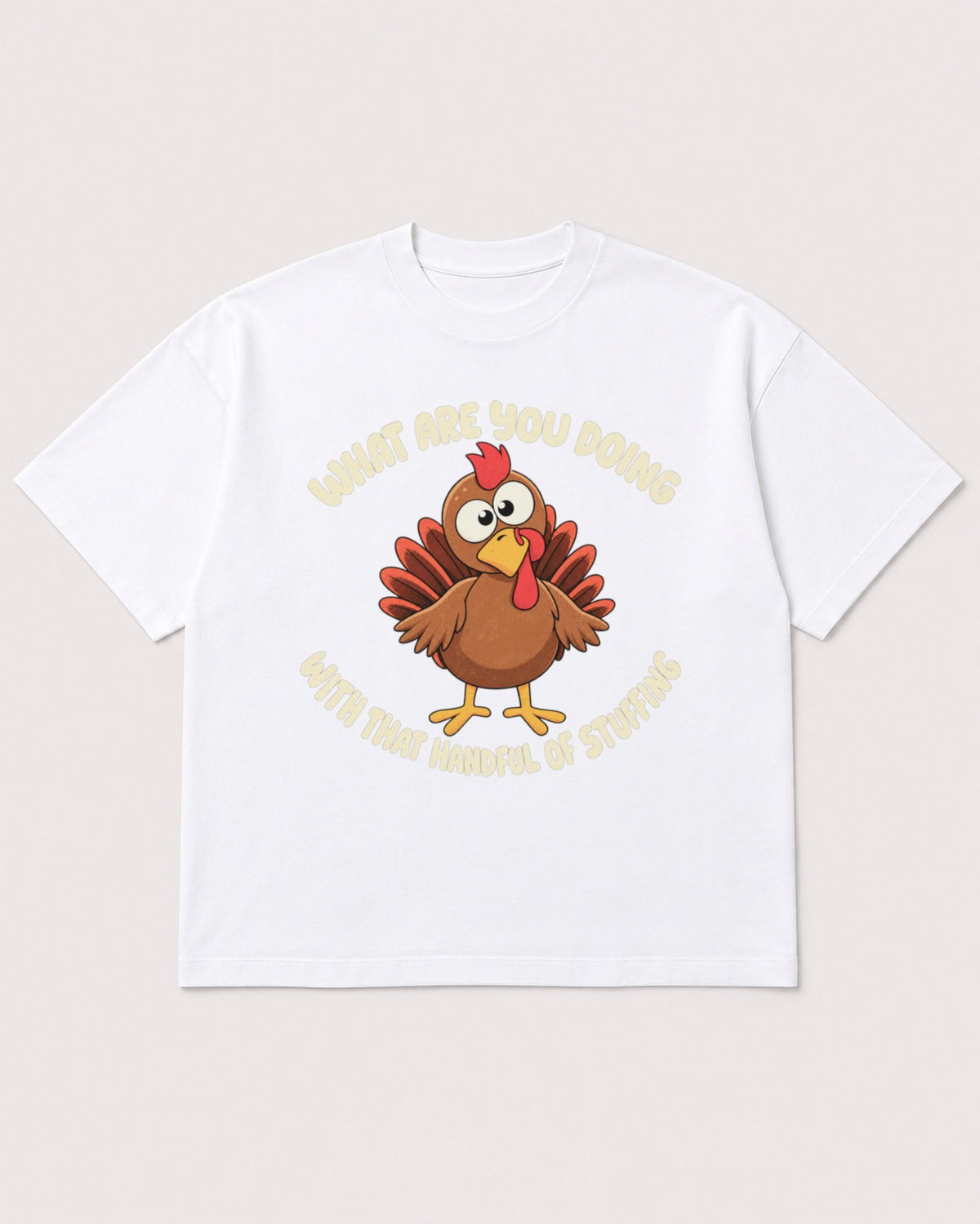 Mockup Boxy Heavyweight Tee White product