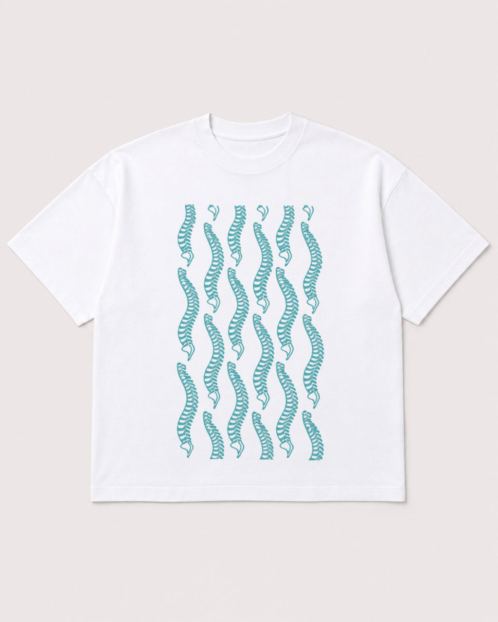 Mockup Boxy Heavyweight Tee White product
