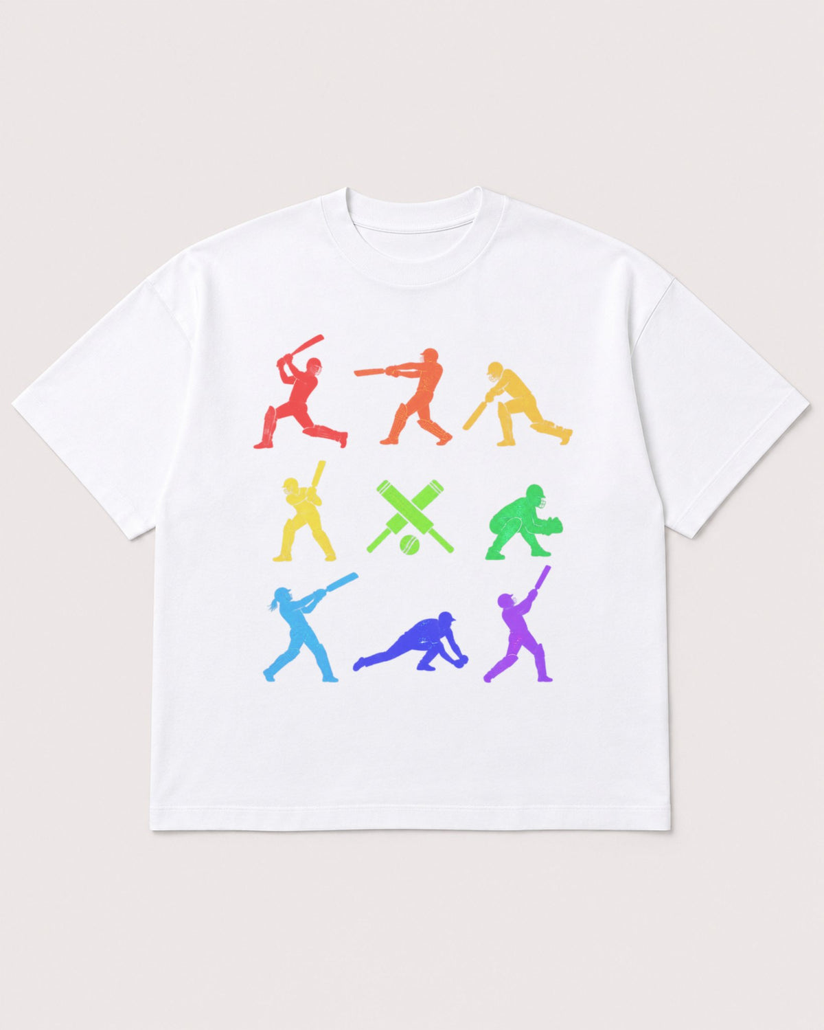 Mockup Boxy Heavyweight Tee White product
